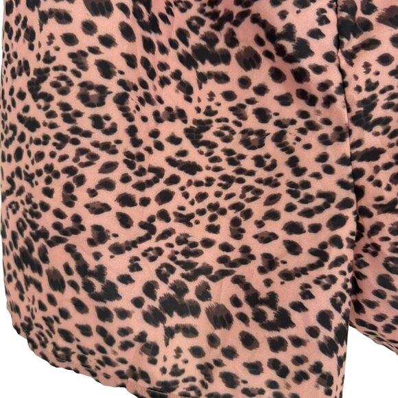 Fashion Nova Nwt Front Wrap animal print light weight Romper - Picture 4 of 6